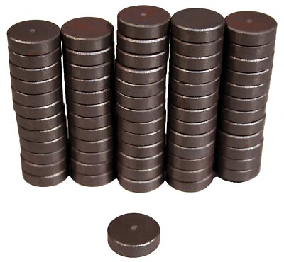 #ad Strong 3 4quot; Round Flat Ceramic Disc Magnets For DIY Crafts Lot of 500 Pieces $49.99