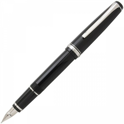 #ad Pilot Namiki Falcon ELABO Fountain Pen Black SF Nib FE 18SR B SF w CON 40 $135.98