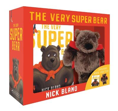 #ad The Very Super Bear Plush Boxed Set by Nick Bland Hardcover Book $24.09