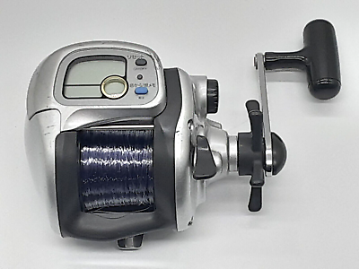#ad DAIWA SUPER TANASENSOR S 500W Digital Counter Fishing Reel Excellent Japan #64 $84.00