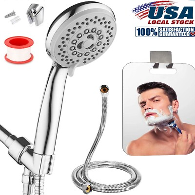 #ad 5 Mode High Pressure Showerhead Handheld Ultimate Shower Sprayer Head Bathroom $10.99
