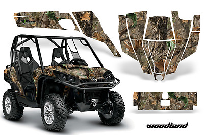 #ad UTV Graphics Kit SXS Decal Sticker Wrap For Can Am Commander 800 1000 WOODLAND $397.95