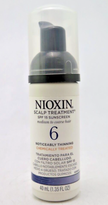 #ad Nioxin Scalp Treatment System 6 Scalp Treatment 1.35 fl oz 40 ml $14.90