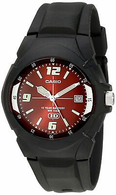 #ad CASIO Men#x27;s MW600F 4AV Black Sport Watch $25.00