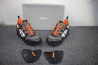 #ad Asics Tiger Shoes Mens Size 12 Gel Lyte MT Zip 1191A143 Black White Orange Box $71.20