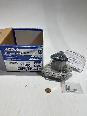 #ad Engine Water Pump ACDelco Pro 252 919 Fits JEEP CHRYSLER FIAT 2.0 2.4 IL4CYL $44.99