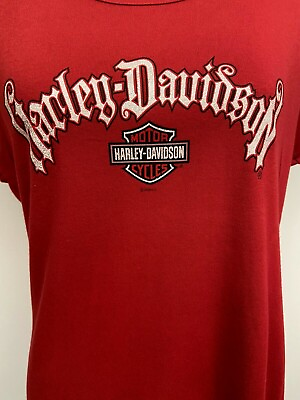 #ad Womens Harley Davidson Shirt XL Top Soft Tee Australia Biker NEW Racer T USA $27.30