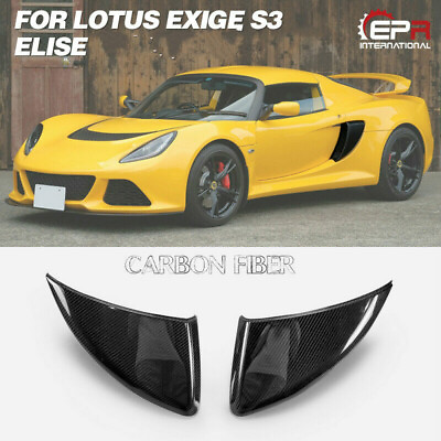 #ad OE Carbon Fiber Side Air Vents Scoop Intake Kits For 04 11 Lotus Exige S3 $344.74