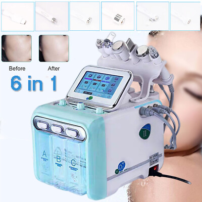 #ad 6 in 1 Hydro Facial Machine Professional Water Hydra Dermabrasion Deep Cleansing $200.50