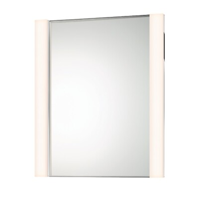 #ad Sonneman Vanity 2 Light Wide Vertical LED Mirror Kit Polished Chrome 2554 01 $2550.00