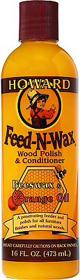 #ad Howard Feed N Wax Wood Polish and Conditioner $7.90