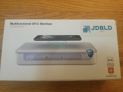 #ad Multifunctional uv c sterilizer wireless Phone Qi charger UV Light Box $15.60