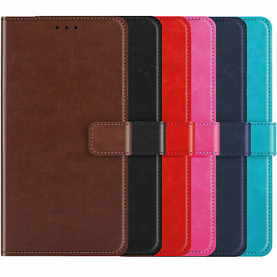#ad Book Stand Premium Business Flip Leather Protector Case Cover Skin For Phones $10.99