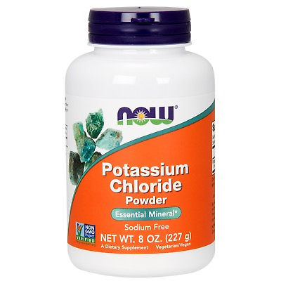 #ad NOW Foods Potassium Chloride Powder 365 mg 8 oz. $7.19