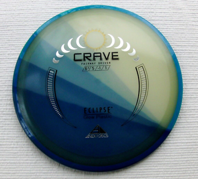 #ad Axiom Discs Proton Eclipse Glow 2.0 Crave BBD Gradient Dye Blue Fairway 168 $29.95