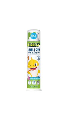 #ad Firefly Kids#x27; Anti Cavity Natural Fluoride Toothpaste Bubble Gum Flavor 4.2 oz $9.91