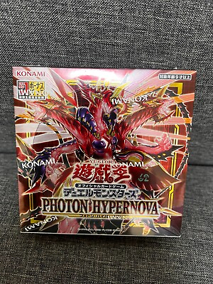 #ad Yugioh OCG Duel Monsters PHOTON HYPERNOVA Booster Box 1 Bonus pack Japanese $36.00