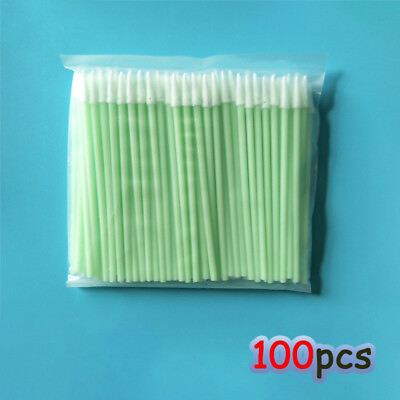 #ad 100pcs Cleanroom Foam Tip Cleaning Swab Kit for Camera Optical Lens Art $5.99