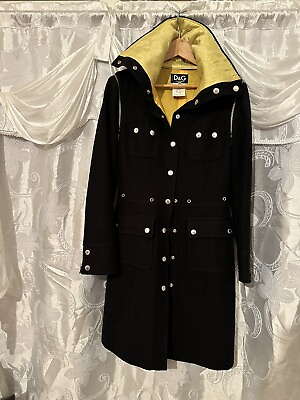 #ad Dulce amp; Gabbana Ladies Overcoat Size 26 40 XS $100.00
