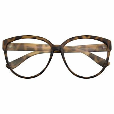 #ad SUNGLASSES Clear Womens Retro Nerd Clear Lens Fashion Cat Eye Geek Glasses $9.68