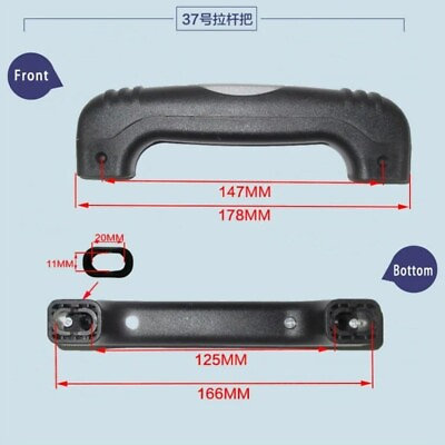 #ad Luggage Handle Replacement Pull Handle for Suitcase Luggage General Repair Parts $13.04
