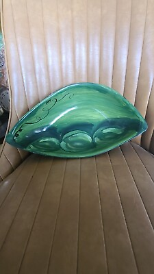 #ad Hand painted pod bowl $30.80