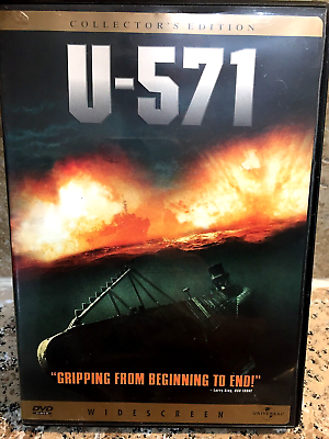 #ad U 571 DVD Collectors Edition Widescreen Ships free Same Day with Tracking $6.65