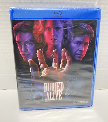 #ad Buried Alive Blu ray 1990 Kino Lorber Horror Movie NEW SEALED $13.59