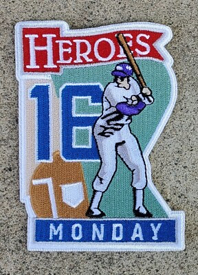 #ad Los Angeles Dodgers Rick Monday Heroes Iron On Patch 3.75quot; × 2.5quot; $13.00