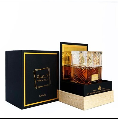 #ad Khamrah by Lattafa 3.4 oz Eau de parfum unisex Niche Arabic Perfume $38.95
