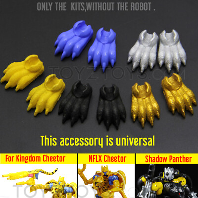 #ad Upgrade Kit Siege Kingdom Cheetor Deluxe Foot Claw Upgrade Multiple Ways Play $10.00
