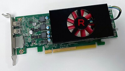 AMD RADEON RX550 4GB GDDR5 DISPLAYPORTS OPGA14 109 D09187 00 02 0NDRG5 LP $43.00
