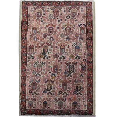 #ad 2x3 Authentic Hand knotted Oriental Malayer Rug B 82074 $225.00