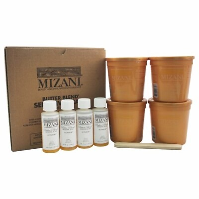 #ad Mizani Butter Blend Sensitive Scalp Rhelaxer 4 Applications Kit $37.99