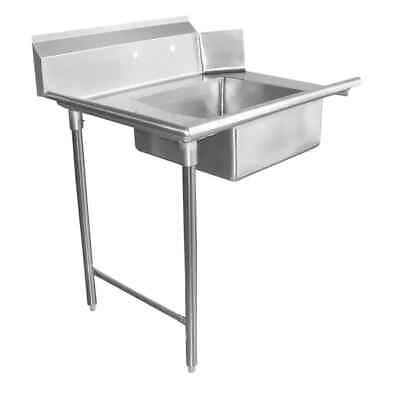 #ad GSW USA DT96S L 96quot;W Soiled Straight Dishtable Left Side Stainless Steel $1417.96