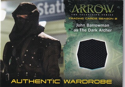 #ad Arrow Season 2 Wardrobe Card M05 John Borrowman as The Dark Archer $54.75