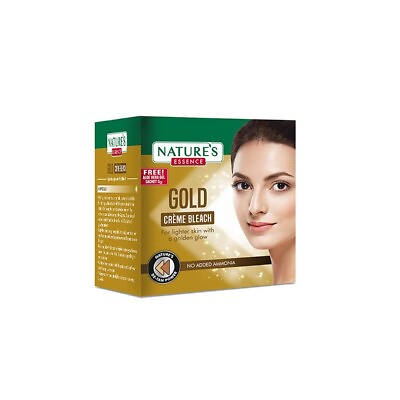 #ad NATURES ESSENCE Gold Creme Bleach 43 gm For lighter skin with golden glow $15.19