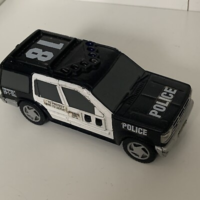 #ad 1993 FUNRISE USA METRO POLICE UNIT 208 CAR EMERGENCY 911 TO PROTECT AND TO SERVE GBP 11.99