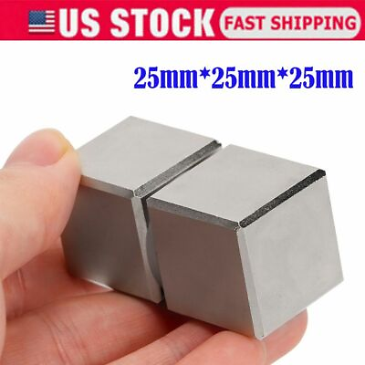 #ad Block N45 Large Neodymium Rare Earth Magnet Big Super Strong Huge 25mm*25mm*25mm $16.99