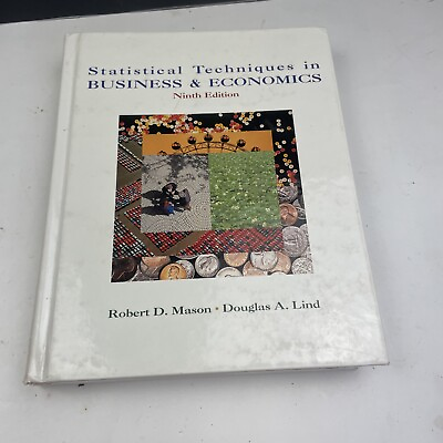 #ad Statistical Techniques in Business and Economics 9th Edition Hardcover Edition $42.52