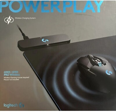 #ad Logitech G Powerplay 943 000109 Wireless Charging System $65.00