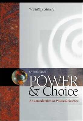 #ad #ad POWER amp; CHOICE: AN INTRODUCTION TO POLITICAL SCIENCE By W. Phillips Shively Mint $20.95
