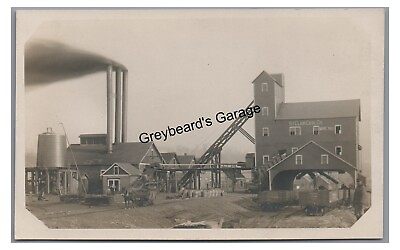 #ad RPPC Coal Mining Mine Railroad ST CLAIR PA Schuylkill County Real Photo Postcard $59.99