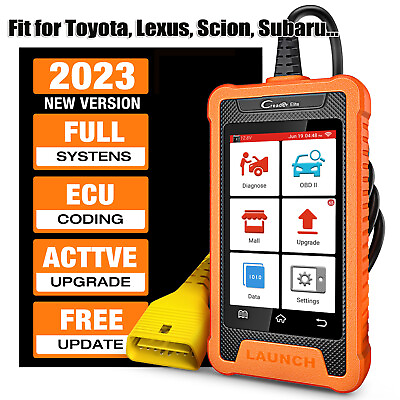 #ad LAUNCH Elite for TOYOTA Full System Car Diagnostic Scanner Tool OBD2 Code Reader $126.00