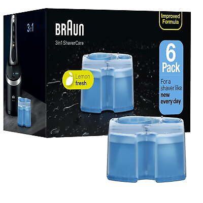 #ad Braun Clean amp; Renew Refill Cartridges 6 Count Pack Of 1 $30.99