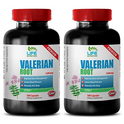 #ad Valerian 475 Valerian Root Extract 4:1 125mg Relaxes Digestive Tract 2B $35.85