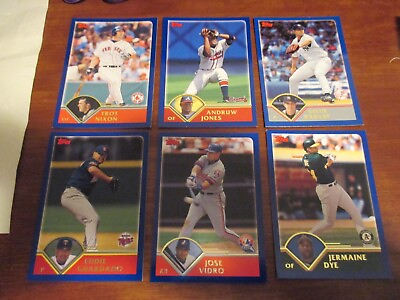#ad 2003 Topps Baseball PICK 25 COMPLETE YOUR SET LOT Near Mint See List L@@K $1.25
