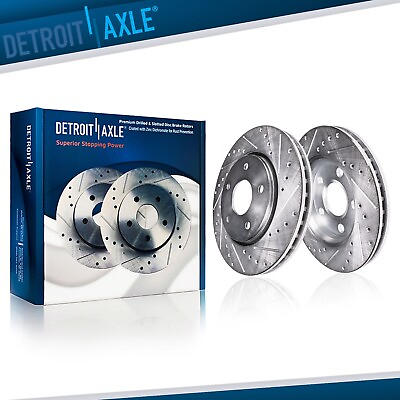 #ad Pair Front Drilled Disc Brake Rotors for Lexus GS200T GS300 GS350 GS450H GS460 $100.04