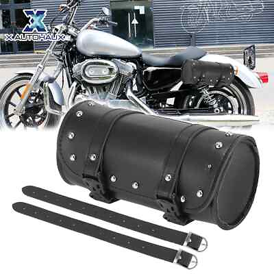 #ad Motorcycle Fork Handlebar Tool Bag Cycling Storage Pouch Bag Waterproof 21x10cm $22.50