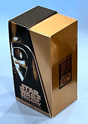 #ad STAR WARS VHS TRILOGY BOX SET 1997 SPECIAL EDITION WIDESCREEN MOVIE DARTH VADER $6.45